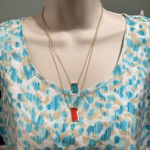 NWT Premier Designs Fine Art Necklace.